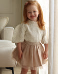 Balloon Top Lace | Wit