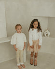 Balloon Top Lace | Wit