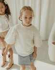Balloon Top Lace | Wit