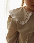 Bow Shirt | Beige
