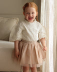 Balloon Top Lace | Wit